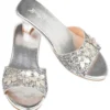 High-Heel Mariona Slipper (Silver) - Size 10-11