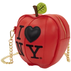 I Heart NY Apple Crossbody Purse