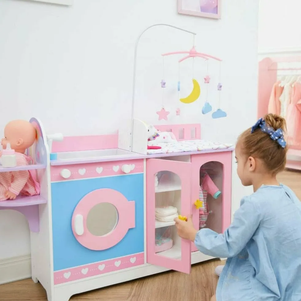 6 in 1 Baby Doll Changing Station with Storage
