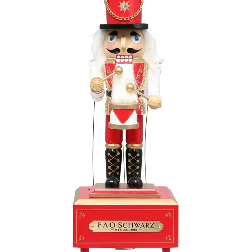 12 Inch Musical Wooden Nutcracker Prince