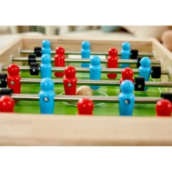 2 in 1 Tabletop Game: Foosball & Hockey