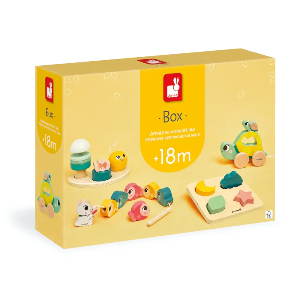 Janod Developmental Activity Box - 18 Months