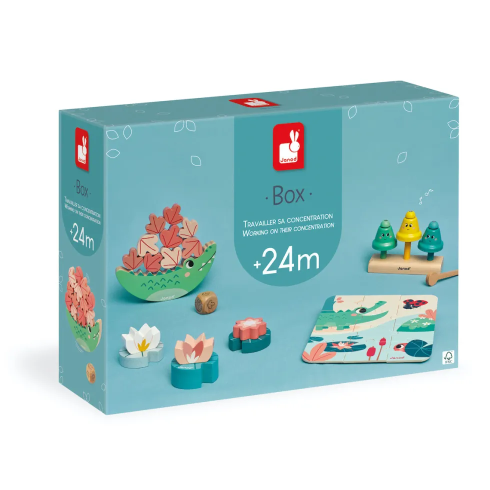 Janod Developmental Activity Box - 24 Months
