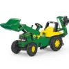 John Deere Pedal Loader With Backhoe