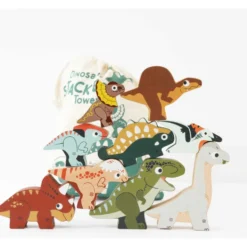 Jurassic Stacking Dinosaurs & Bag