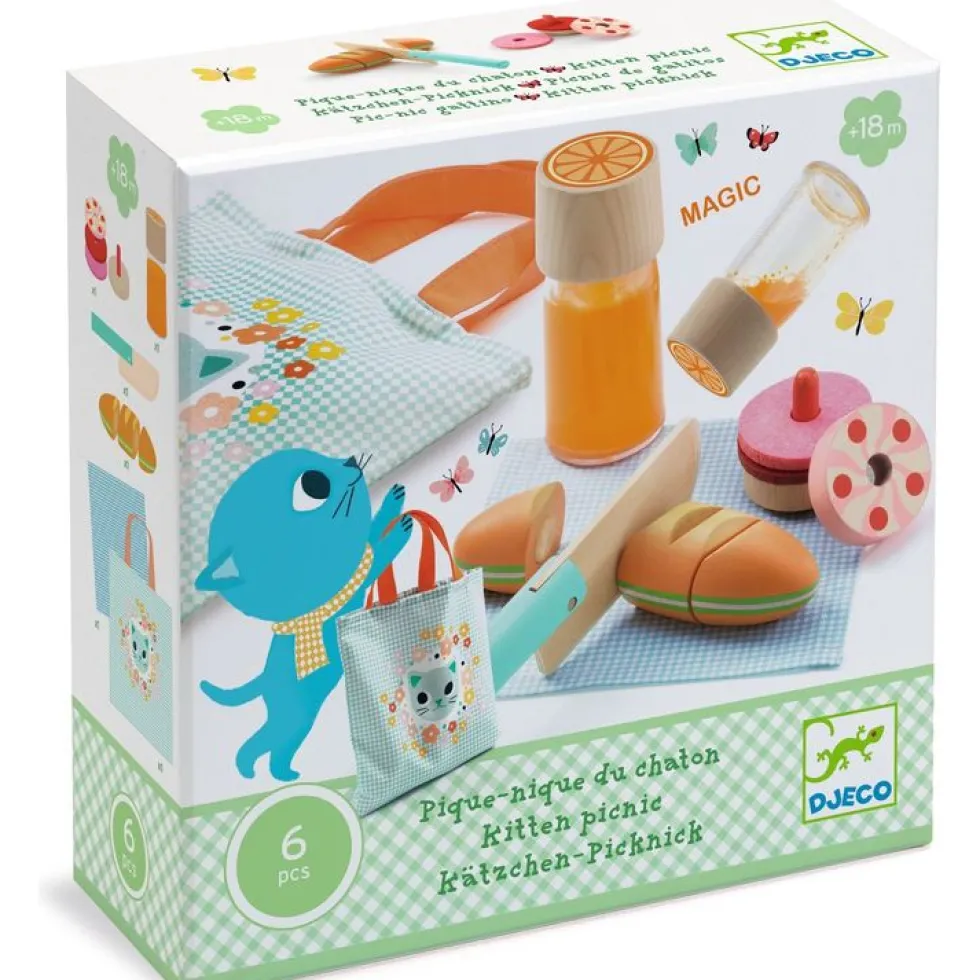 Kitten's Picnic Pretend Play Set