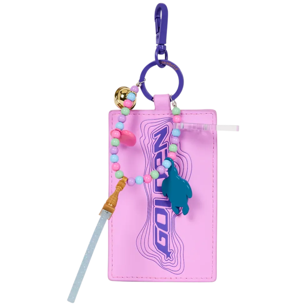 KPop Demon Hunters HUNTR/X Mini Backpack with Photo Card Charm