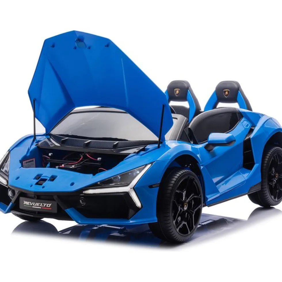 Lamborghini Revuelto 24V 2 -Seater Ride on Car - Blue