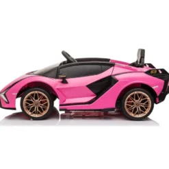 Lamborghini Sian 12V Ride On Car - Pink