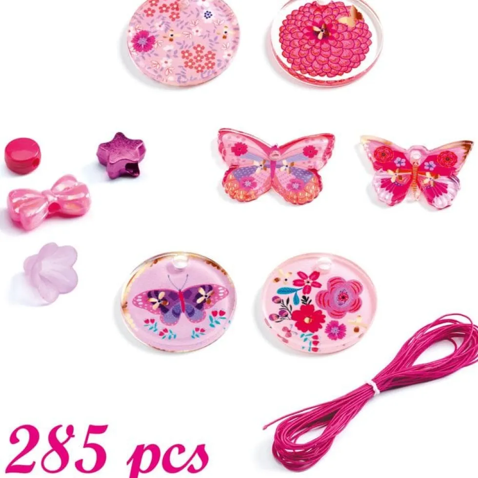 Le Grand Artist Jewelry Making Bead Kit - Butterfly & Heart