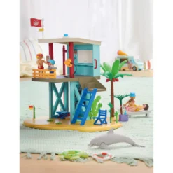 Lifeguard Tower with Beach Buggy Playset