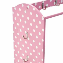 Little Princess Bella Clothing Rack with Storage - Pink