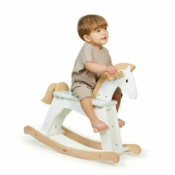Lucky Wooden Rocking Horse