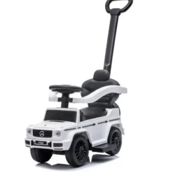 Mercedes G-Wagon 3 In 1 Push Car - White