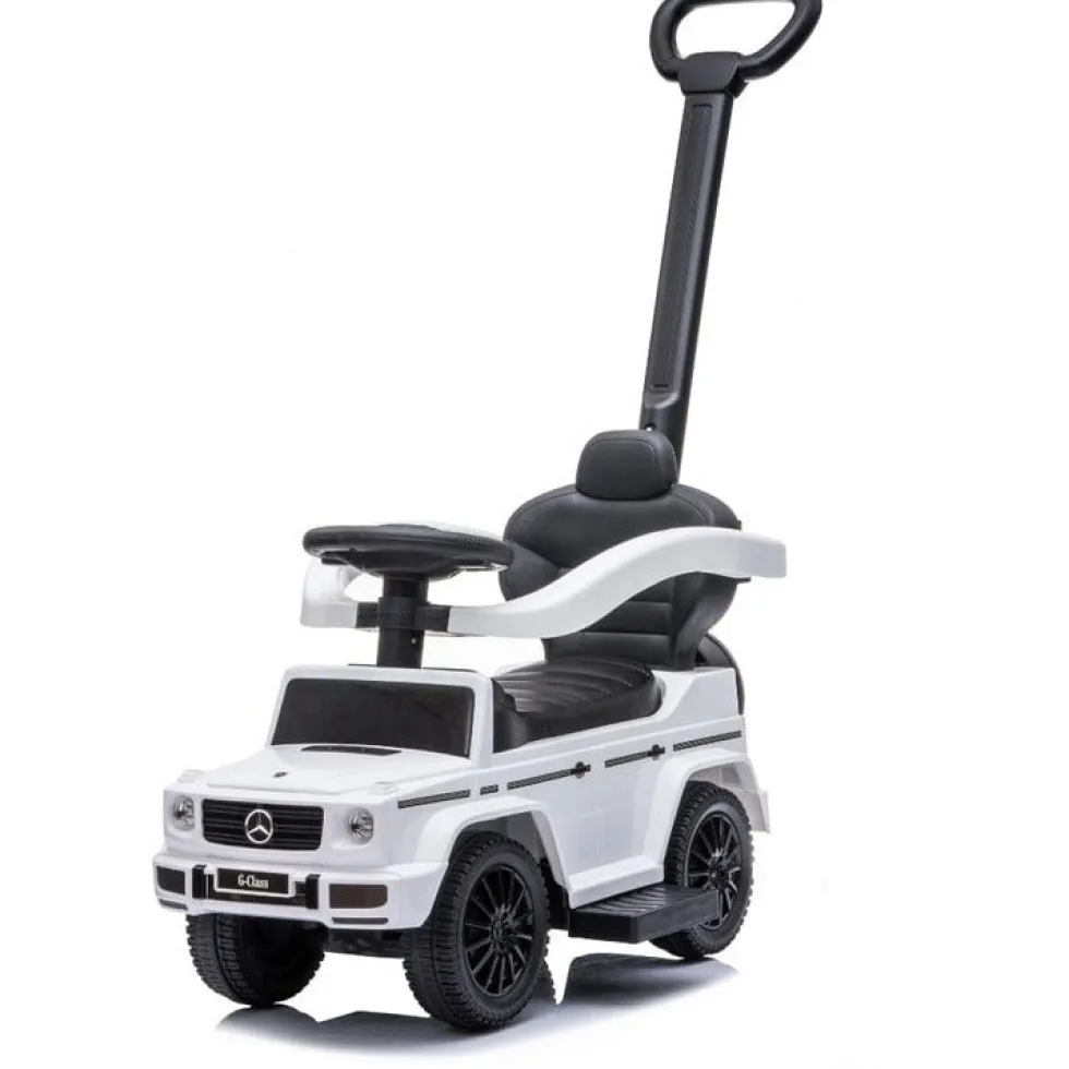 Mercedes G-Wagon 3 In 1 Push Car - White