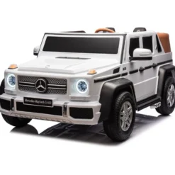 Mercedes G-Wagon Maybach 24V 2-Seater Ride on Car - White
