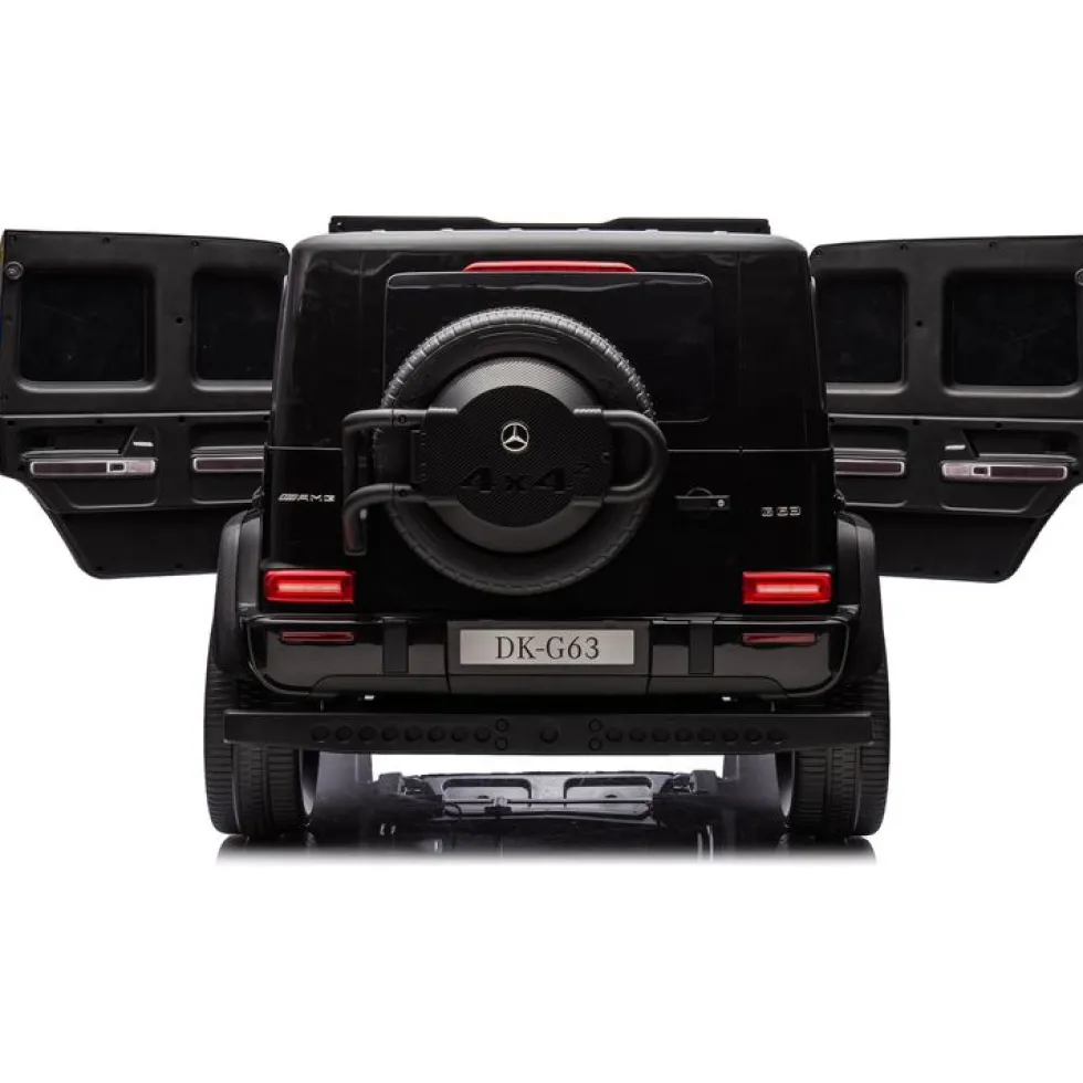 Mercedes G-Wagon 24V 4x4 2-Seater Ride on Car - Black