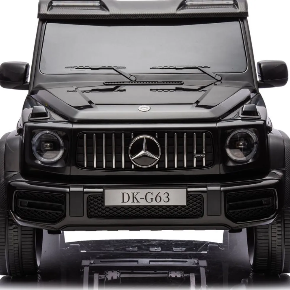 Mercedes G-Wagon 24V 4x4 2-Seater Ride on Car - Black