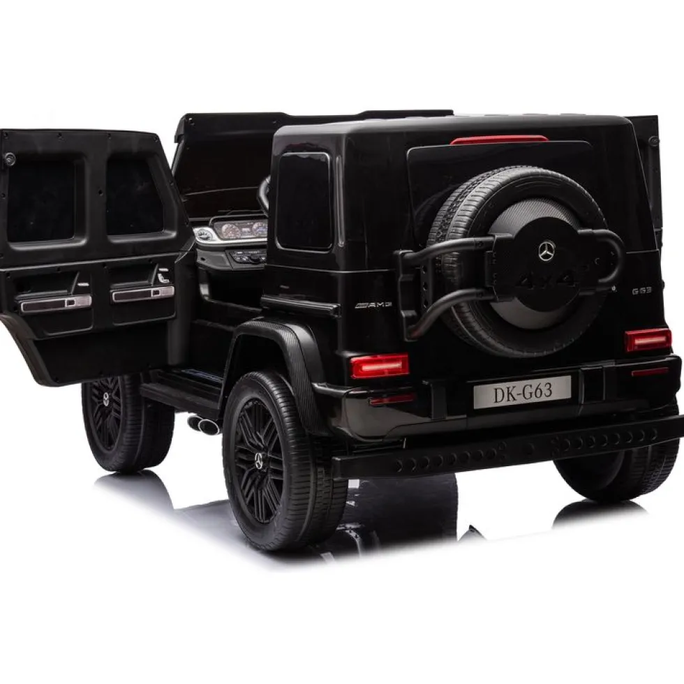 Mercedes G-Wagon 24V 4x4 2-Seater Ride on Car - Black