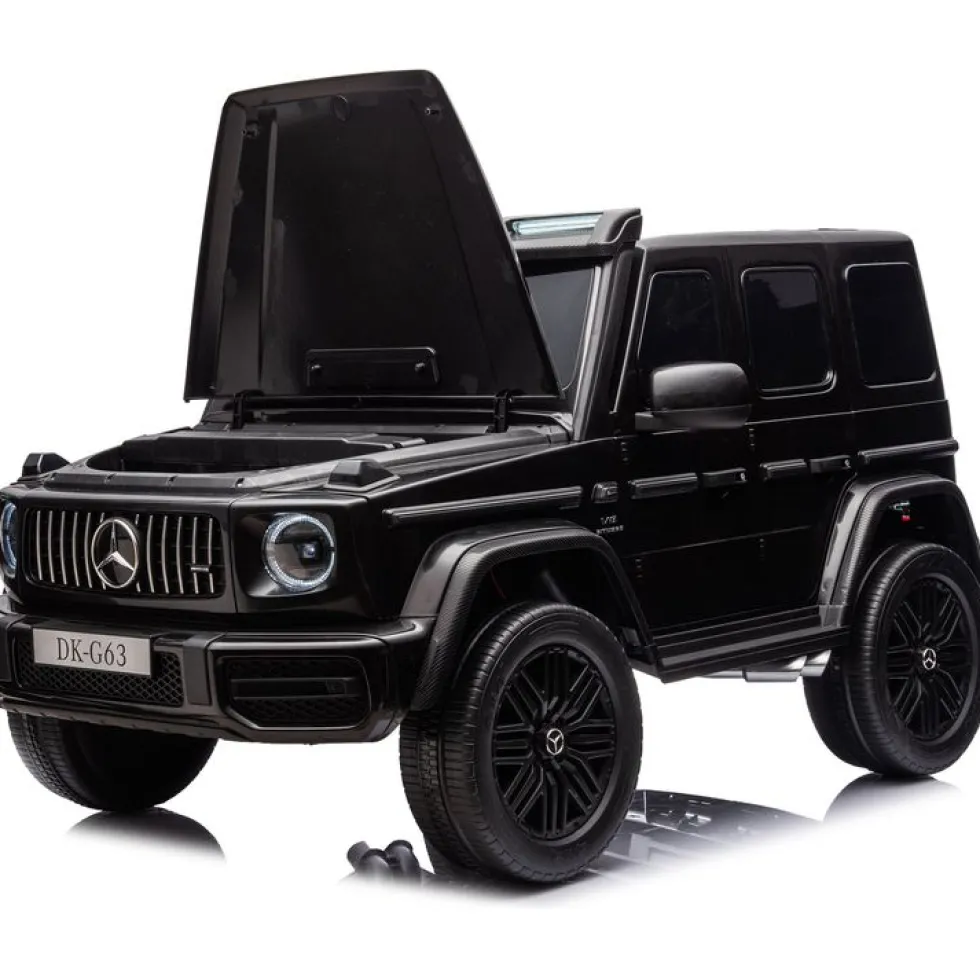 Mercedes G-Wagon 24V 4x4 2-Seater Ride on Car - Black