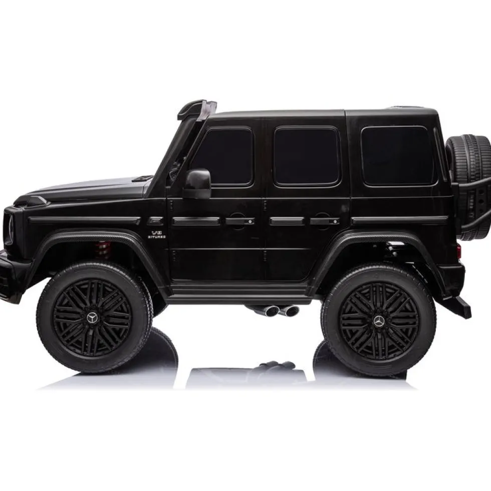 Mercedes G-Wagon 24V 4x4 2-Seater Ride on Car - Black