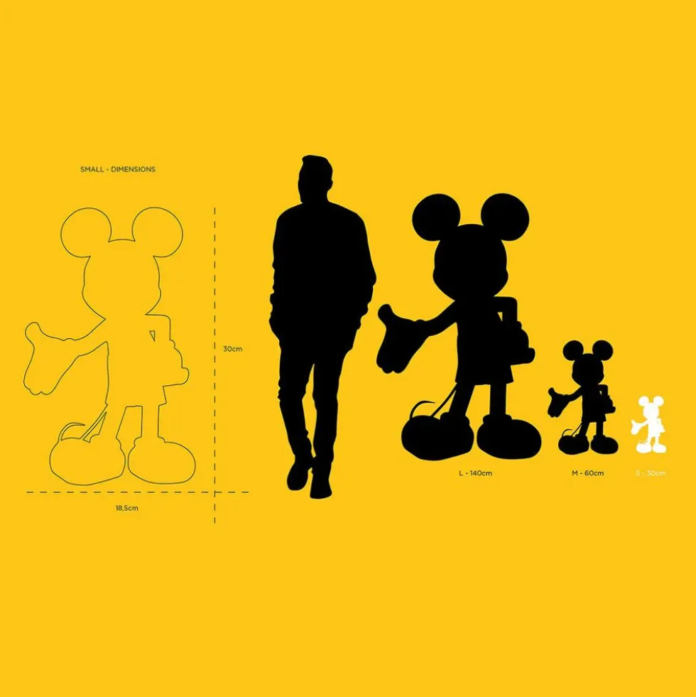 Mickey Mouse 12" Kamo Jean-Charles de Castelbajac Figurine
