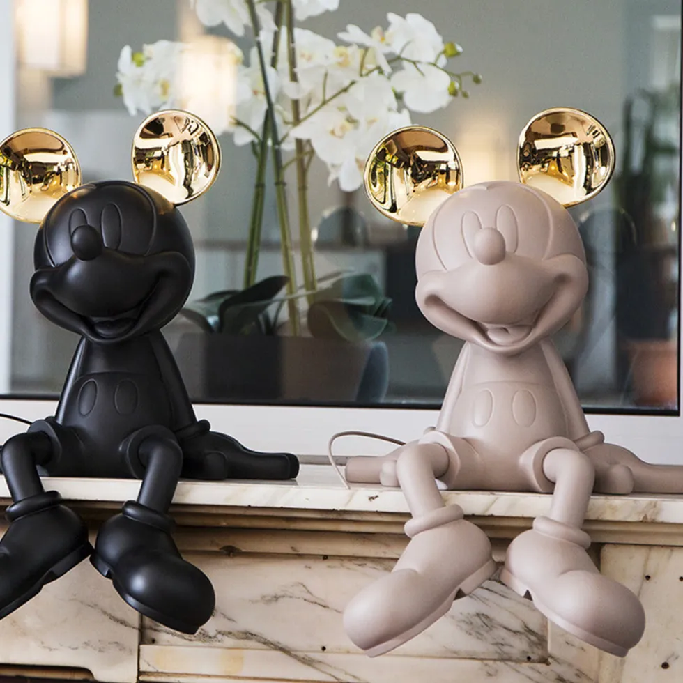 Mickey Mouse Take 2 Taupe & Gold Figure - 19"