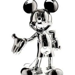 Mickey Mouse 12" Welcome Studio Figurine - Silver