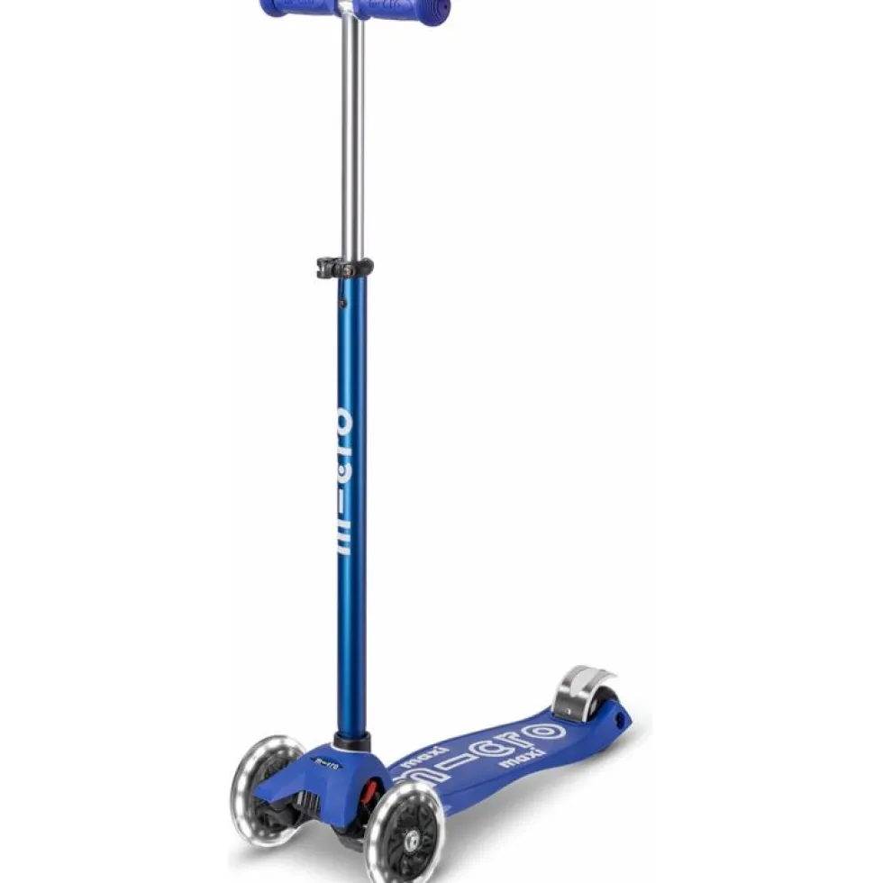 Micro Maxi LED Scooter - Blue/White