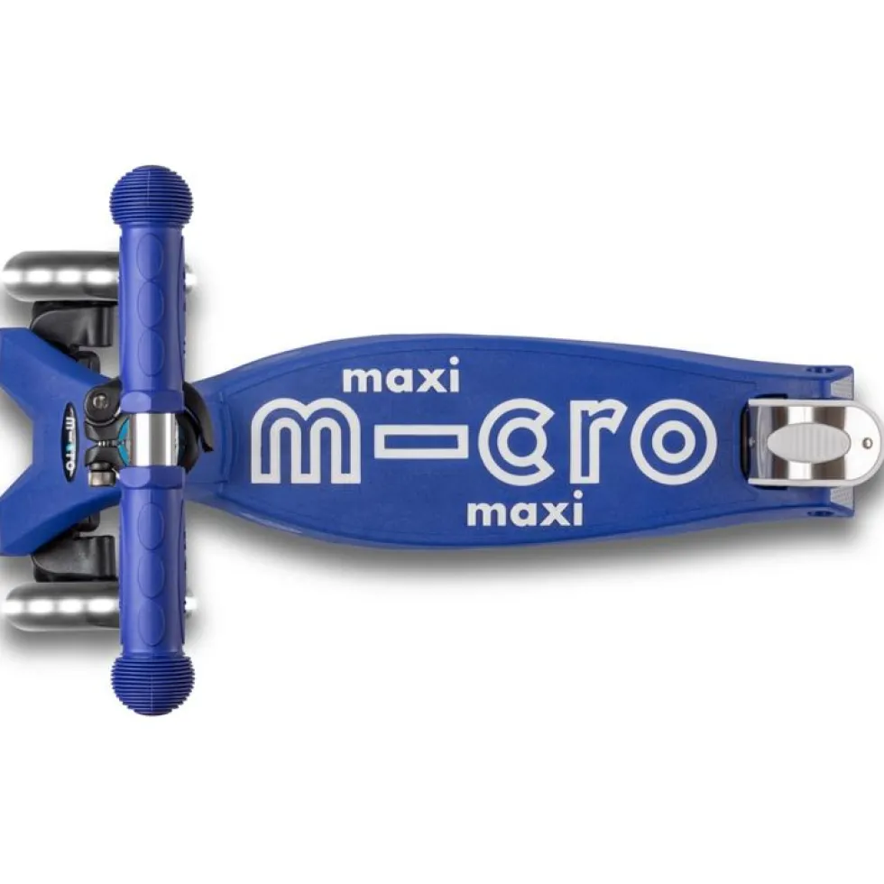 Micro Maxi LED Scooter - Blue/White