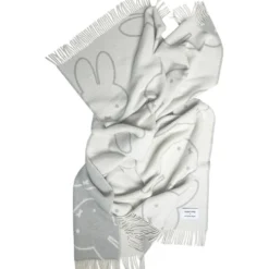 Miffy Blanket - Cloud White/Grey
