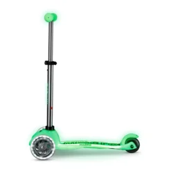 Mini Deluxe Glow LED Plus Scooter - Icy Lime