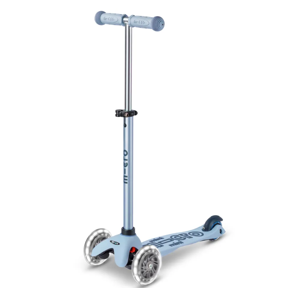 Mini Deluxe Rock & Go LED Scooter - Ocean Slate
