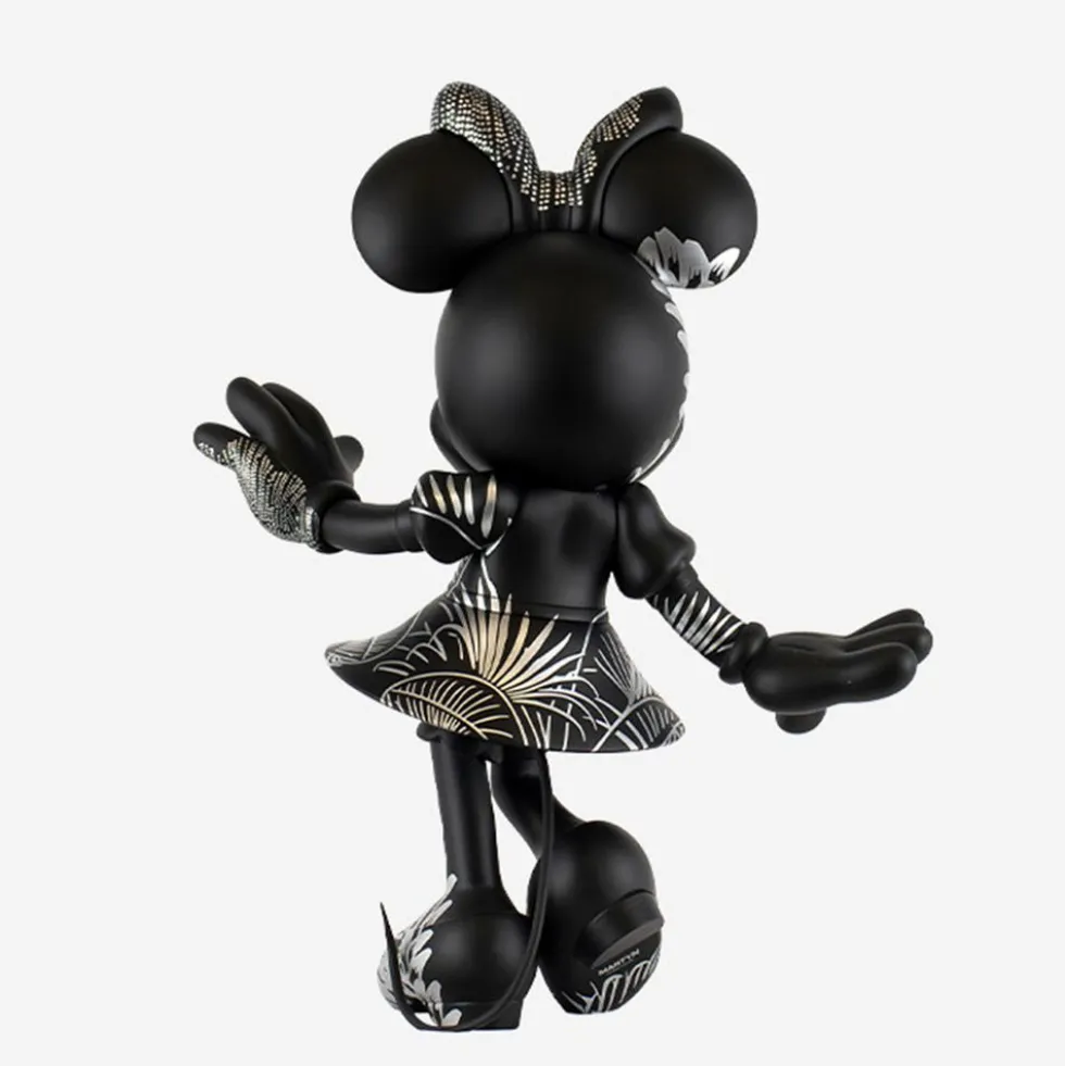 Minnie Mouse 12" Star Style Martyn Lawrence Bullard Figurine - Black & Silver