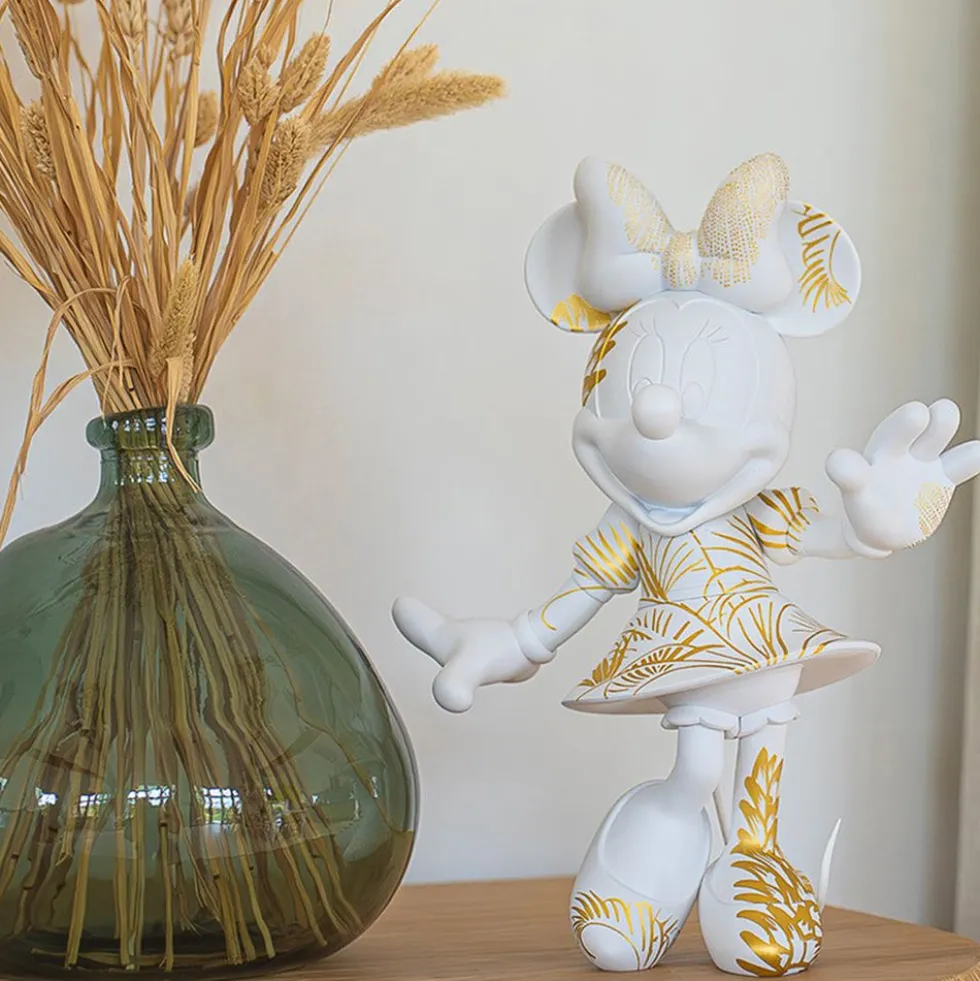 Minnie Mouse 12" Star Style Martyn Lawrence Bullard Figurine - White & Gold