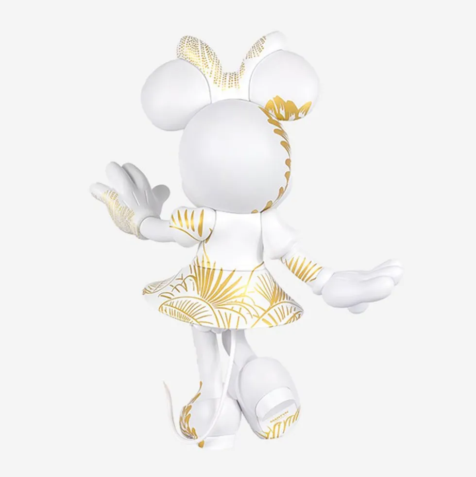 Minnie Mouse 12" Star Style Martyn Lawrence Bullard Figurine - White & Gold