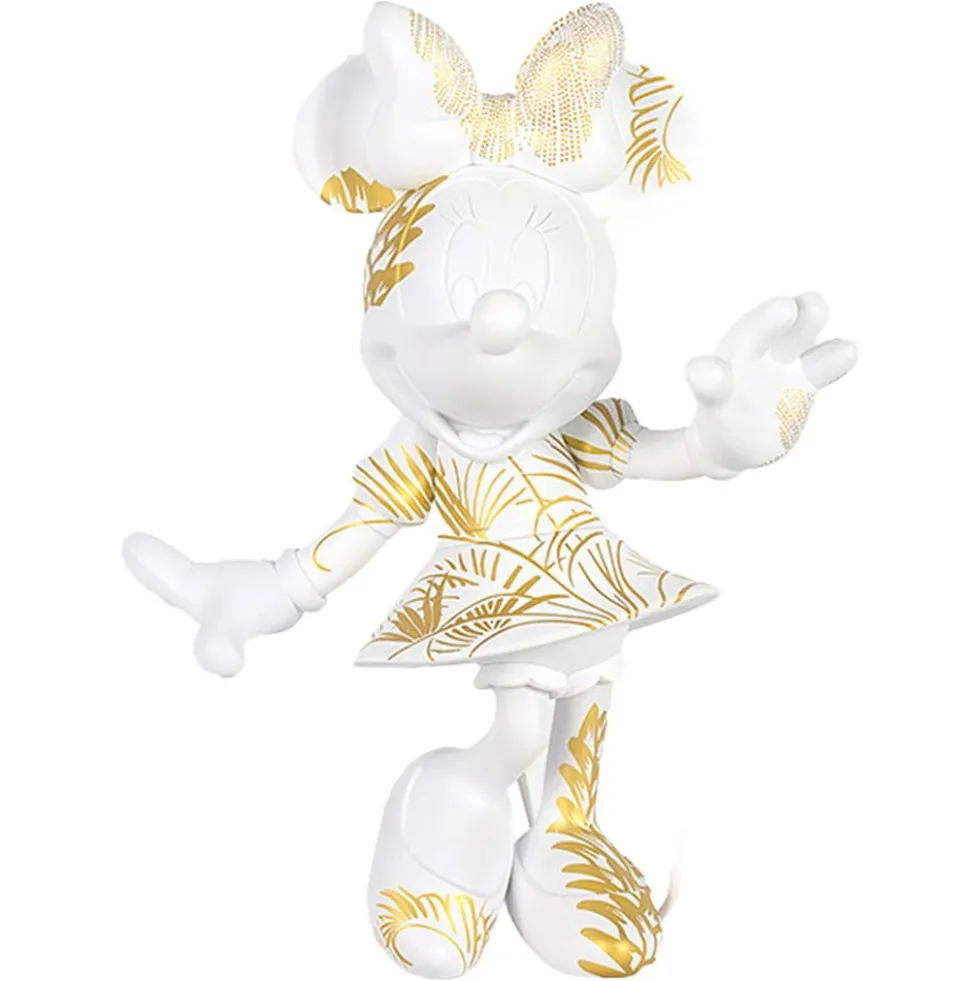 Minnie Mouse 12" Star Style Martyn Lawrence Bullard Figurine - White & Gold