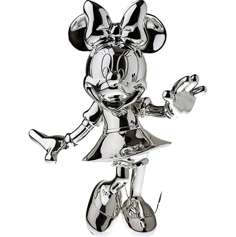 Minnie Mouse 12" Welcome Studio Figurine - Silver