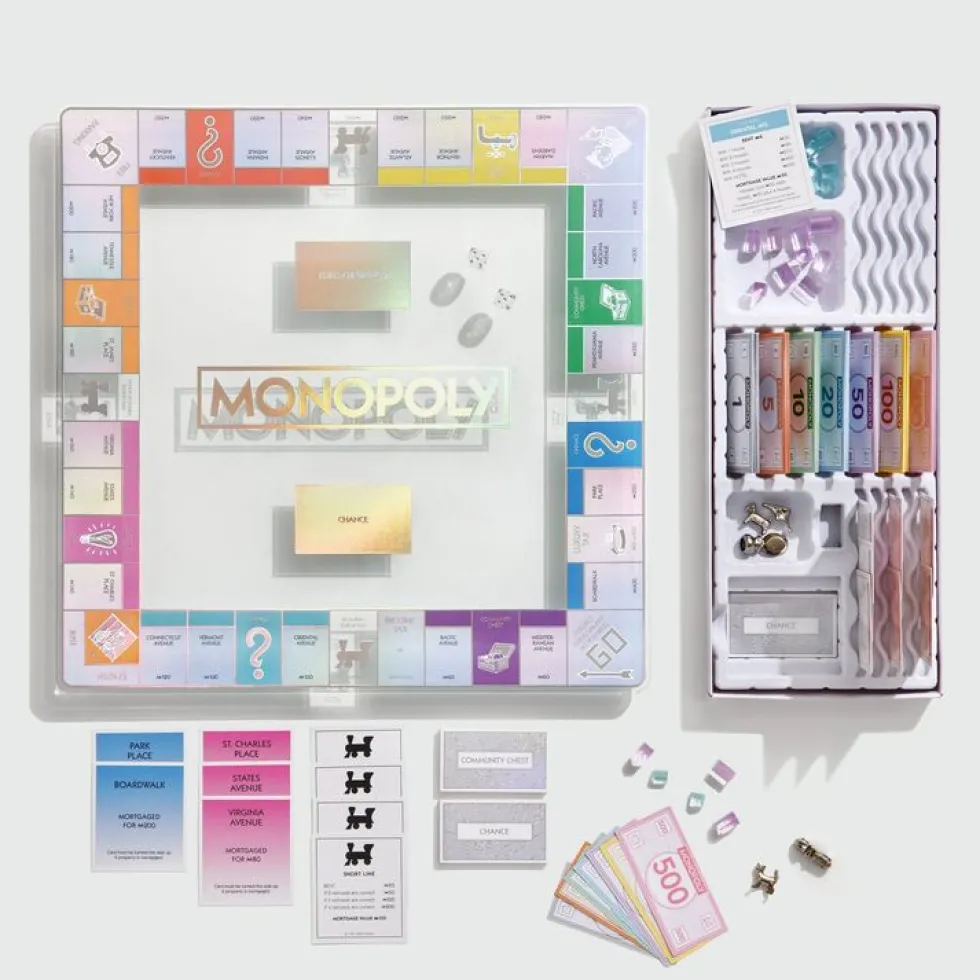 Monopoly Aura Glass Edition