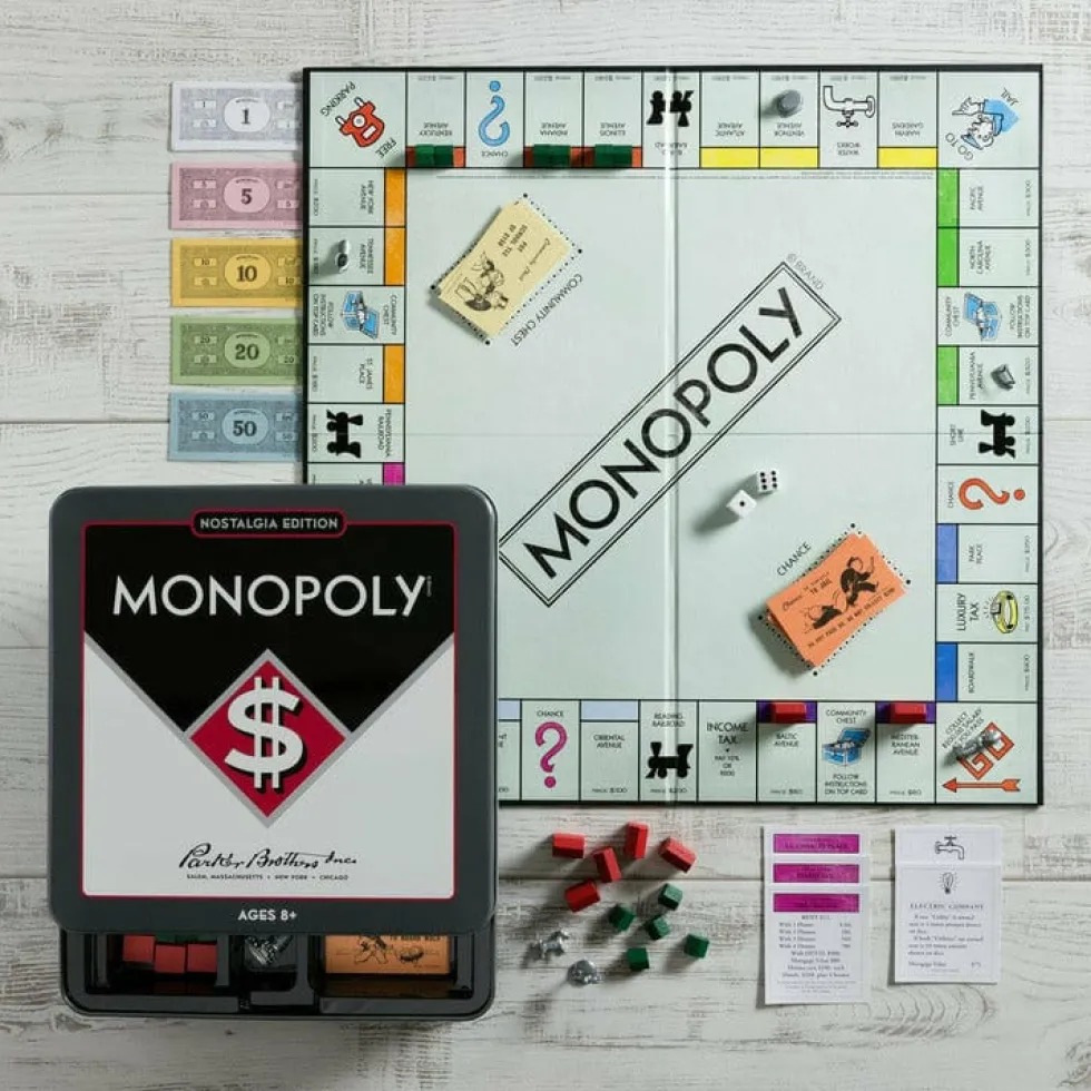 Monopoly Nostalgia Tin