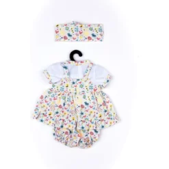 My FAO Doll Outfit - Flower and Rainbow Dungarees