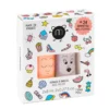 Nail Polish and Nail Sticker Set for Kids