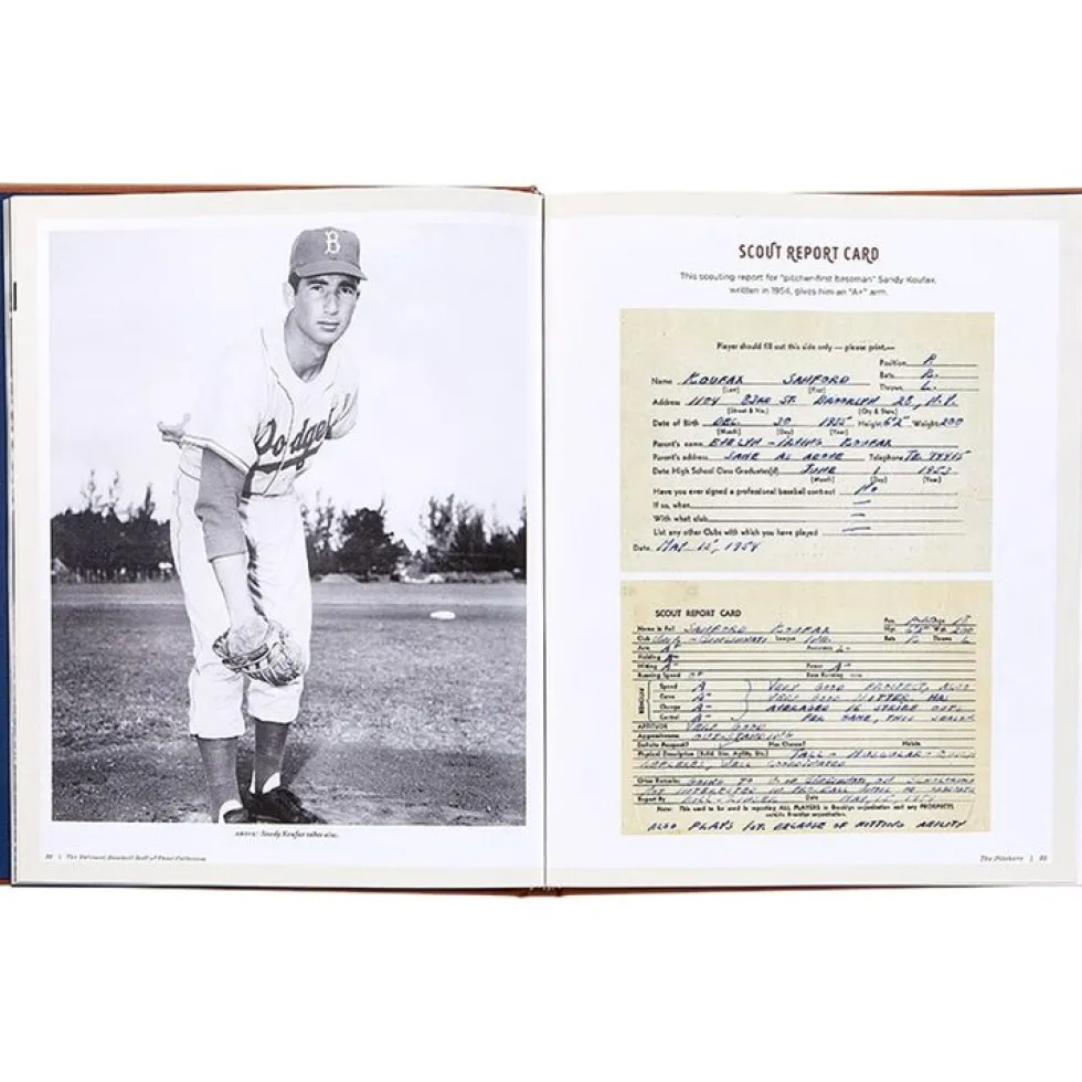 National Baseball Hall of Fame Book Leather Edition