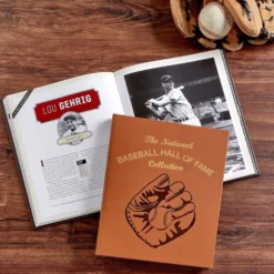 National Baseball Hall of Fame Book Leather Edition