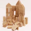 Natural Wood Building Blocks