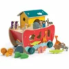 Noah's Shape Sorter Ark Wooden Toy