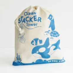 Ocean Life Stacking Animals & Bag