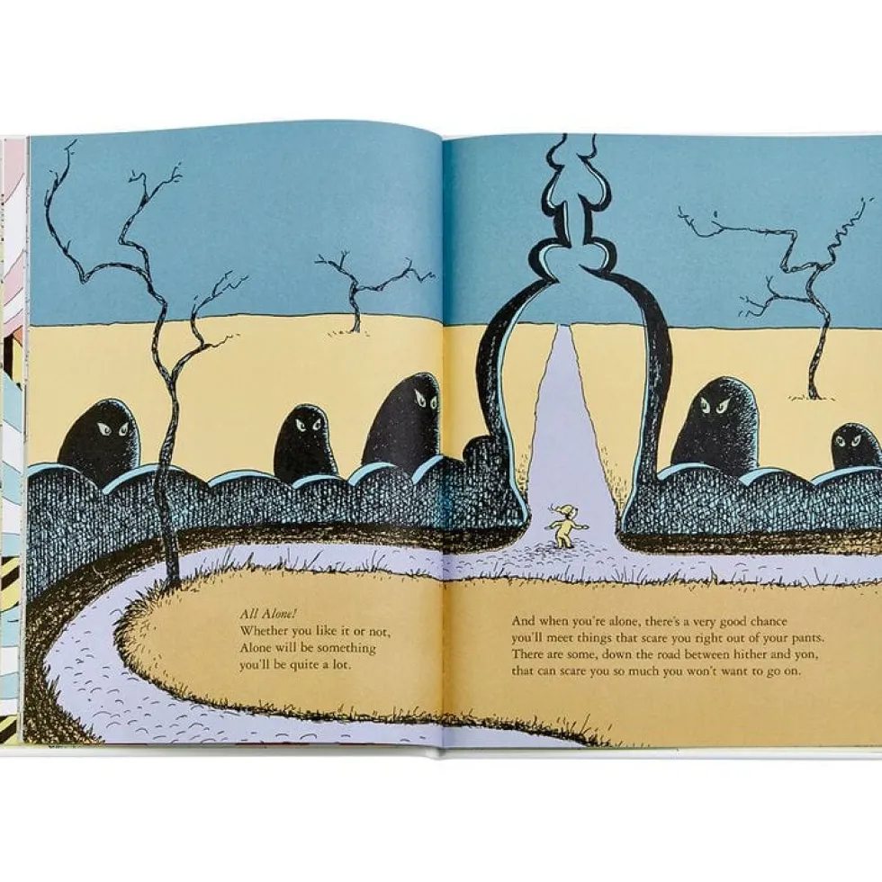 Oh The Places You'll Go by Dr. Seuss Leather-Bound Book