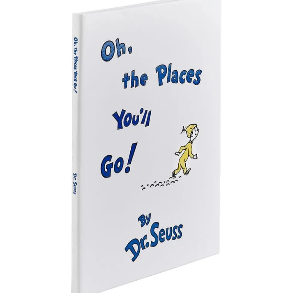 Oh The Places You'll Go by Dr. Seuss Leather-Bound Book