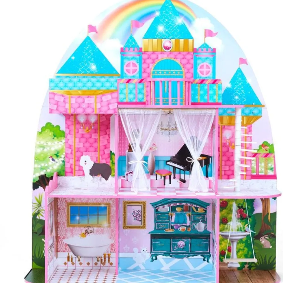 Olivia's Little World Princess Castle Dollhouse for 12" Dolls